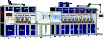 小牛加线凝胶理疗电极片机